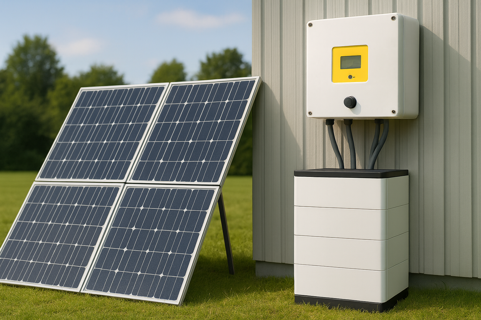 Solar Panels on Roof