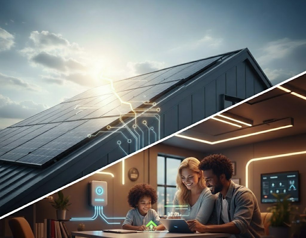 Solar Panels on Roof